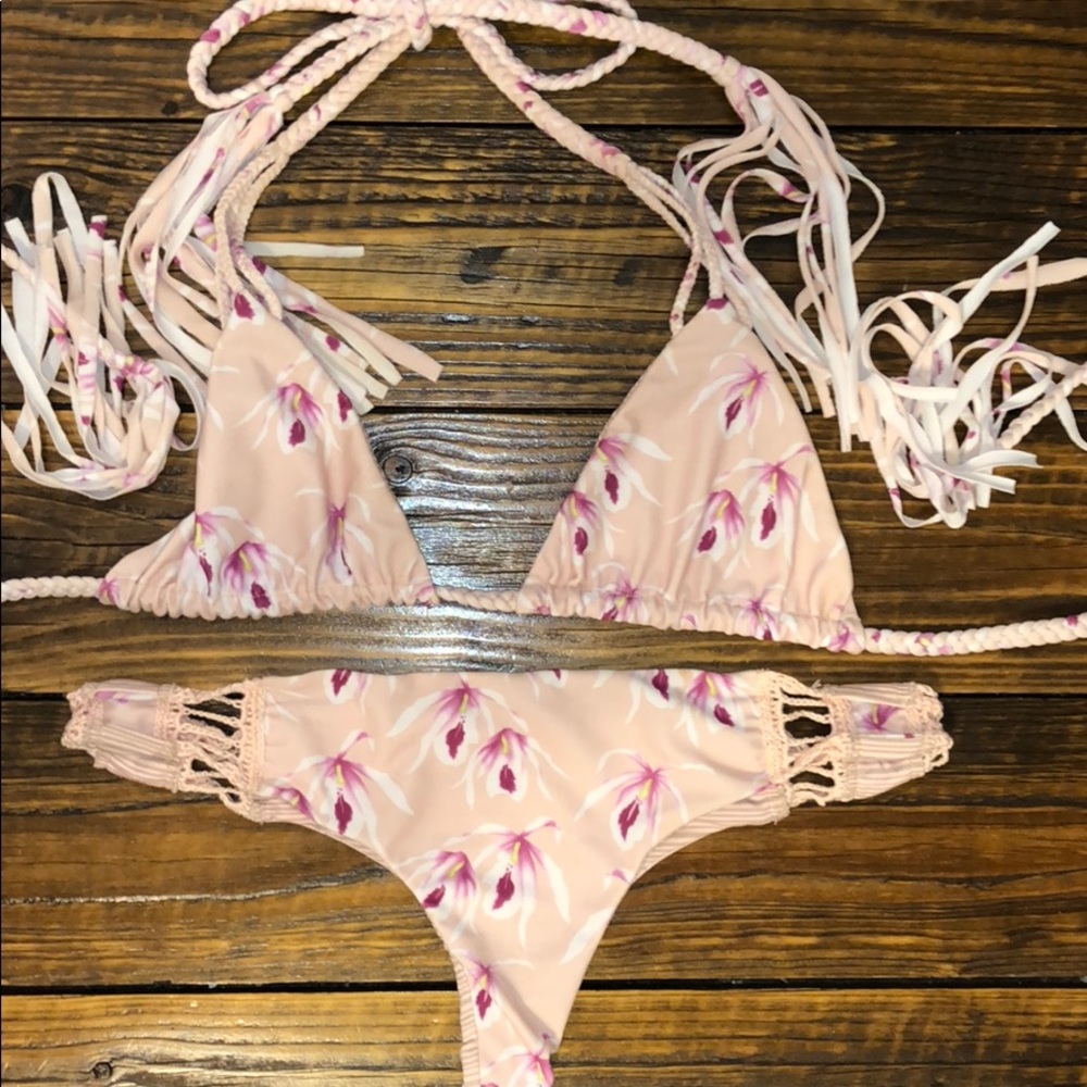 Acacia Swimwear bikini (Pink Island Orchid)